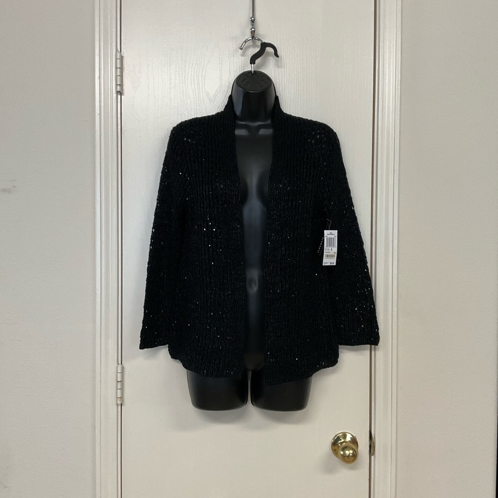 Grace Elements Knitworks Black Women's Cardigan